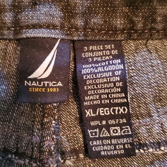 Nautica Boy's Black Jeans Size 7X - Picture 5 of 6
